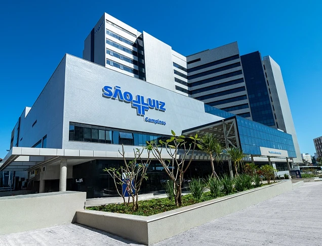 Fachada do Hospital São Luiz Campinas, no Centro